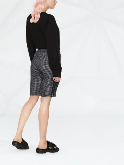 Alexander Wang Logo-patch Sweatshirt In Schwarz