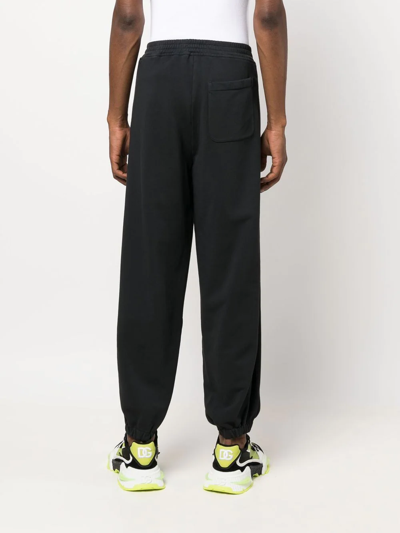 Moschino Trousers Jogging Elastic Waistband Pockets In Schwarz