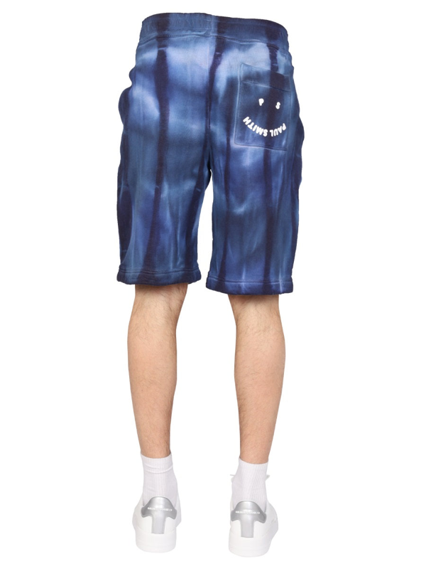 PS Paul Smith cotton bermuda shorts - Blue