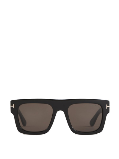 Shop Tom Ford Eyewear Square Frame Sunglasses In Black