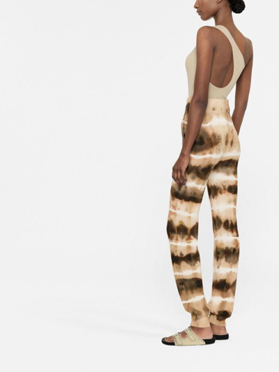 Wolford One-shoulder Asymmetrical Body In Neutrals