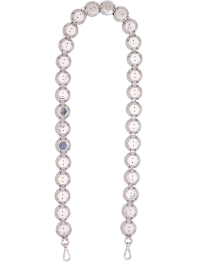 Stefan cooke metal sequin strap silver Stefan cooke metal sequin strap silver