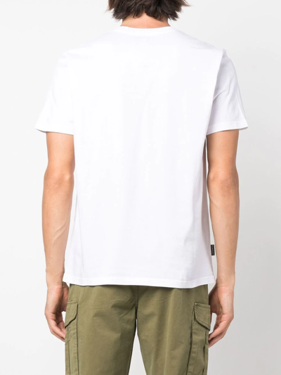 Woolrich Logo-print Cotton T-shirt In White