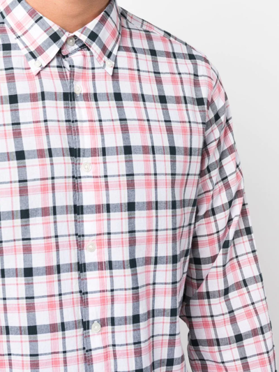 Woolrich Checked Button-down Shirt In Red