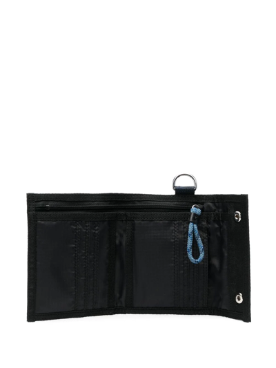 Shop Woolrich Debossed-logo Wallet In Black