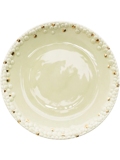 Shop L'objet X Haas Brothers Bread And Butter Plate In Green