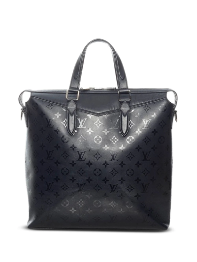 Pre-owned Louis Vuitton Monogram Eclipse Illusion Explorer Handbag