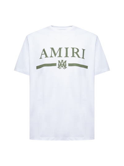 Shop Amiri T-shirt In White