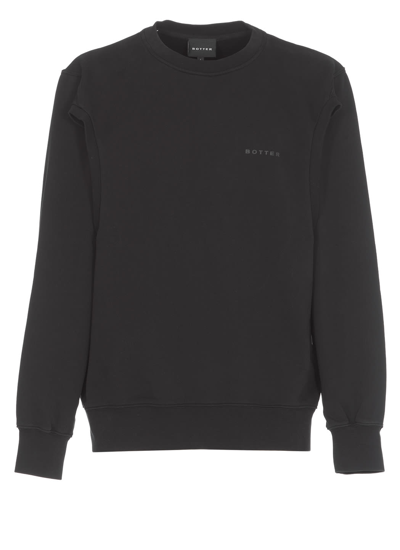 Shop Botter Sweatshirt With Logo In Black