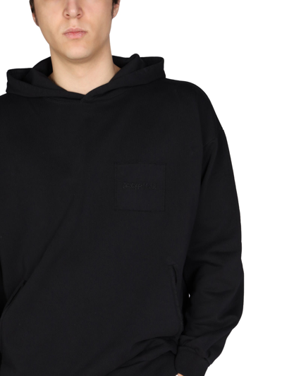 Shop Philippe Model Logo Embroidery Sweatshirt In Nero