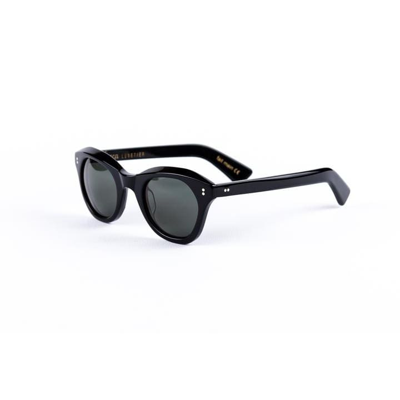 Shop Lesca Looping 5 Sunglasses In Nero