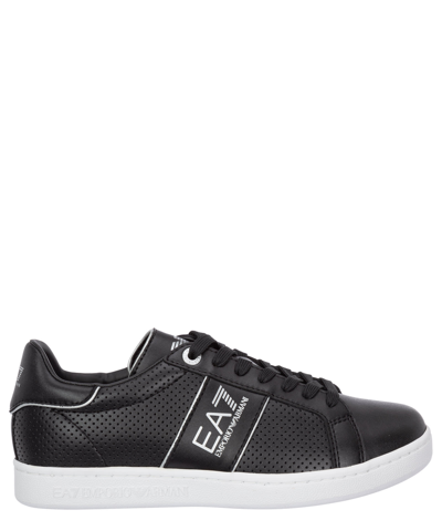EA7 CLASSIC PERFORMANCE LEATHER SNEAKERS 