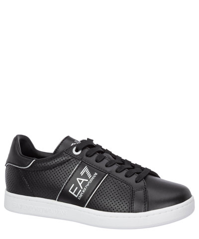 EA7 CLASSIC PERFORMANCE LEATHER SNEAKERS 