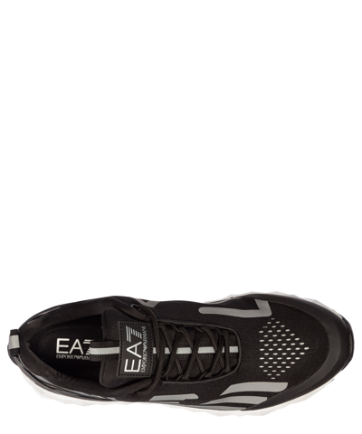 Shop Ea7 C2 Ultimate Combat Combat Sneakers In Black - Silver