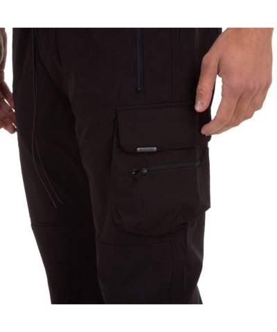 Represent Stretch Nylon Cargo Pant With Pockets In Black