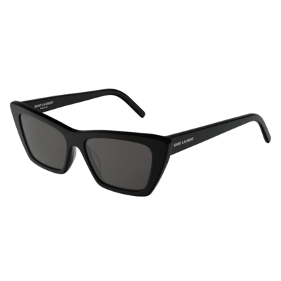 Saint Laurent New Wave Sl 276 Sunglasses In Nero