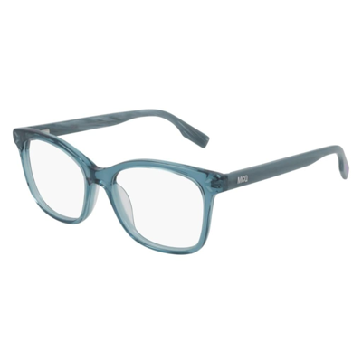 Shop Mcq By Alexander Mcqueen Mq0304 Junior Glasses In Light Blu