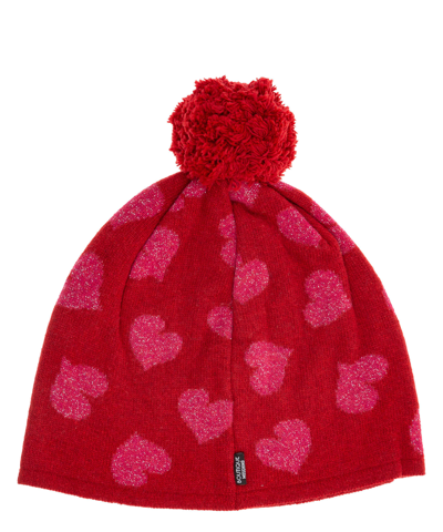 Shop Boutique Moschino Cashmere Beanie In Red