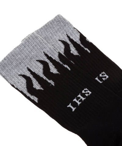 Shop Ihs Cotton Socks In Black