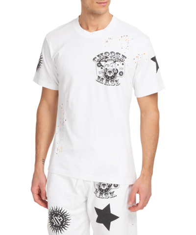 Shop Ihs Cotton T-shirt In White
