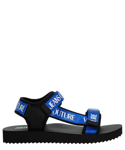 Shop Versace Jeans Couture Sandals In Blue