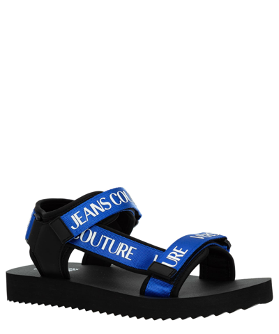 Shop Versace Jeans Couture Sandals In Blue