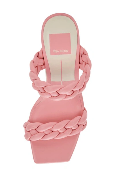Shop Dolce Vita Paily Braided Sandal In Rose Stella