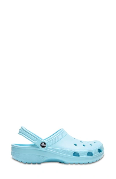 Shop Crocs Classic Clog In Ice Blue