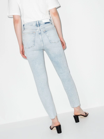 Re/done '90s High-rise Jeans In Blue