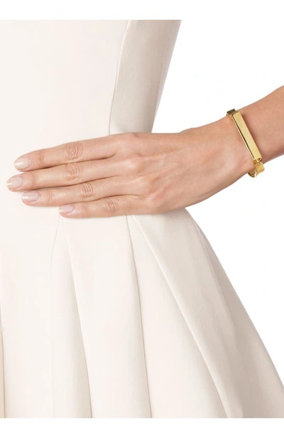 Shop Monica Vinader Signature Bangle In Gold