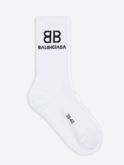 Shop Balenciaga Calze Tennis Clothing In White