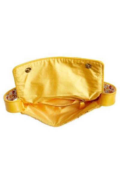 Staud Soleil Flower Market Tommy Beaded Shoulder Bag In Soleil Flower Market