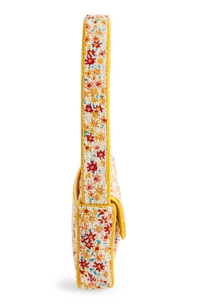 Staud Soleil Flower Market Tommy Beaded Shoulder Bag In Soleil Flower Market