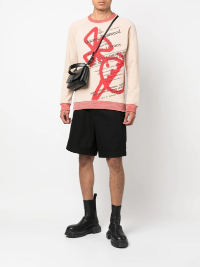 VIVIENNE WESTWOOD GRAPHIC-PRINT LONG-SLEEVE SWEATSHIRT 