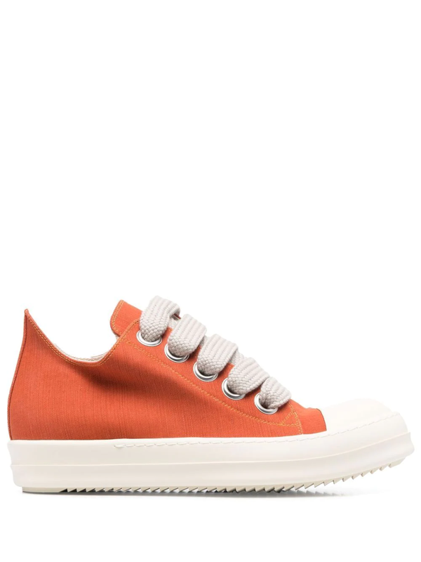 orange jumbo lace rick owens