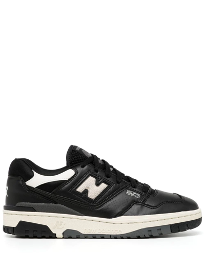 Shop New Balance 550 Low-top Sneakers In Black