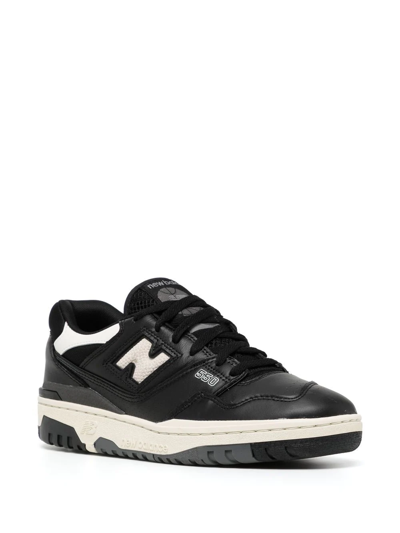 Shop New Balance 550 Low-top Sneakers In Black