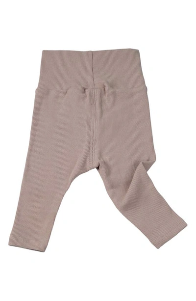 Ashmi And Co Ayo Rib Cotton Pants In Pink