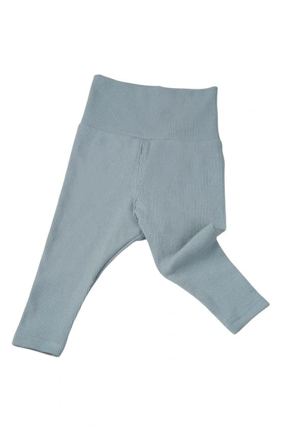 Ashmi And Co Ayo Rib Cotton Pants In Blue