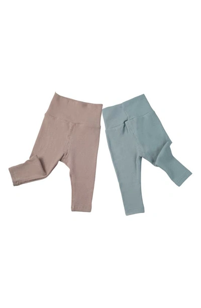 Ashmi And Co Ayo Rib Cotton Pants In Blue