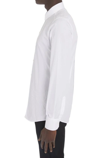 Shop Dolce & Gabbana Cotton Button-up Shirt In Optical White