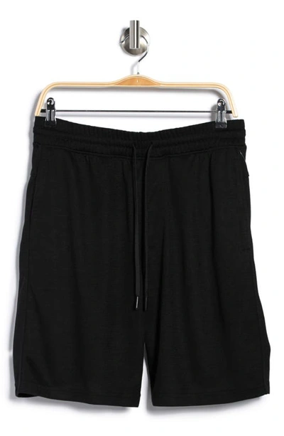 Shop 90 Degree By Reflex Zip Pocket Knit Shorts In Black