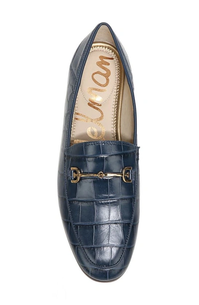 Shop Sam Edelman Loraine Bit Loafer In Navy