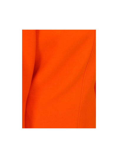 Shop Saint Laurent Dress In Orange
