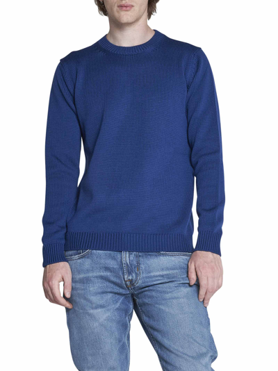 Shop Roberto Collina Sweater In Bluette