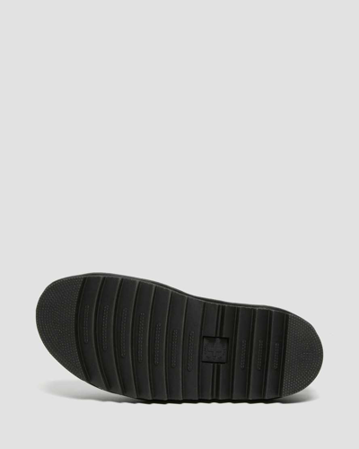 Shop Dr. Martens' Blaire Women's Brando Leather Strap Sandals In Black