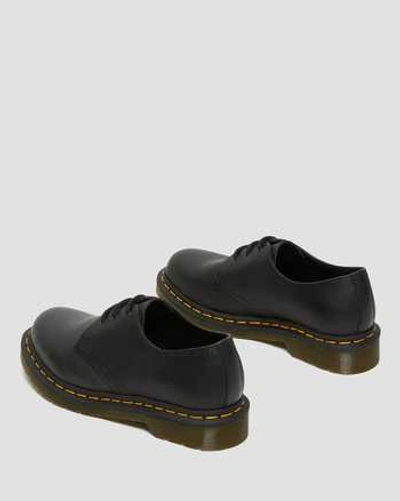 Shop Dr. Martens' 1461 Women's Virginia Leather Oxford Shoes In Schwarz