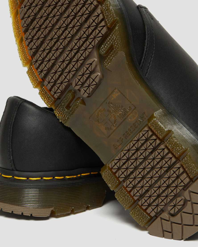 Dr. Martens' 1461 Slip Resistant Leather Oxford Shoes In Black