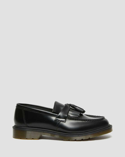 Dr. Martens' Adrian Smooth Leather Tassel Loafers In Black