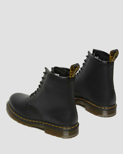 Dr. Martens' 1460 Slip Resistant Leather Lace Up Boots In Black